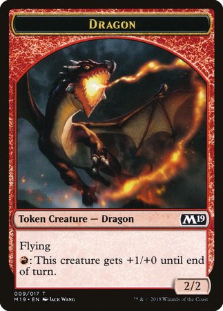 Dragon Token (009) [Core Set 2019 Tokens]