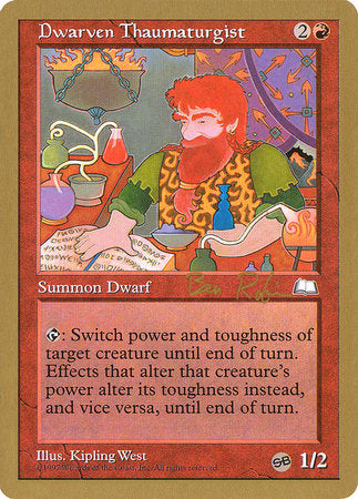 Dwarven Thaumaturgist - 1998 Ben Rubin (WTH) (SB) [World Championship Decks 1998]