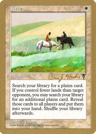 Tithe - 1998 Brian Hacker (VIS) [World Championship Decks 1998]