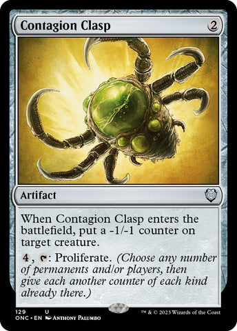 Contagion Clasp [Phyrexia: All Will Be One Commander]