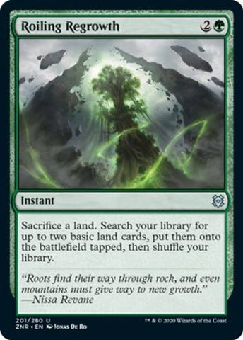 Roiling Regrowth [Zendikar Rising]