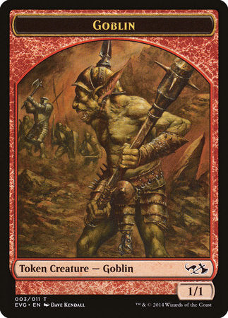 Goblin Token (Elves vs. Goblins) [Duel Decks Anthology: Elves vs. Goblins Tokens]