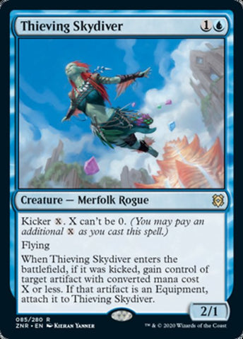 Thieving Skydiver [Zendikar Rising]