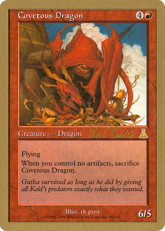 Covetous Dragon - 1999 Kai Budde (UDS) [World Championship Decks 1999]